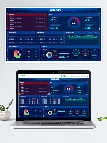 網頁設計素材與模板 提升UI設計效率的利器